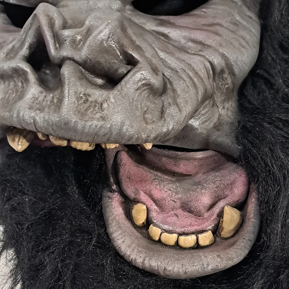 Gorilla Mask - Black and Gray